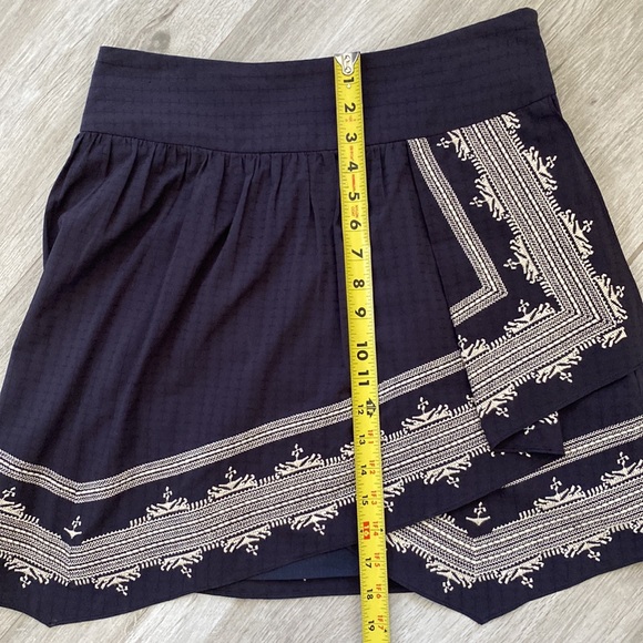 Anthropologie Golding Horses Dark Gray With Off White Embroidery Detail … - Picture 9 of 11